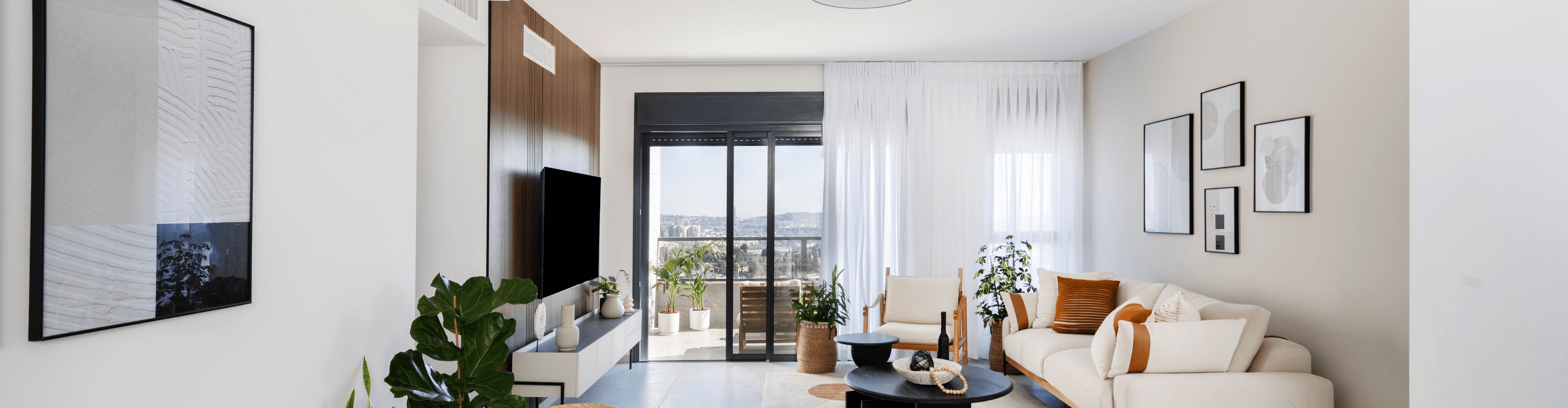 דירה מעוצבת בסגנון מודרני וחדשני Apartment Designed in a Modern and Innovative Style